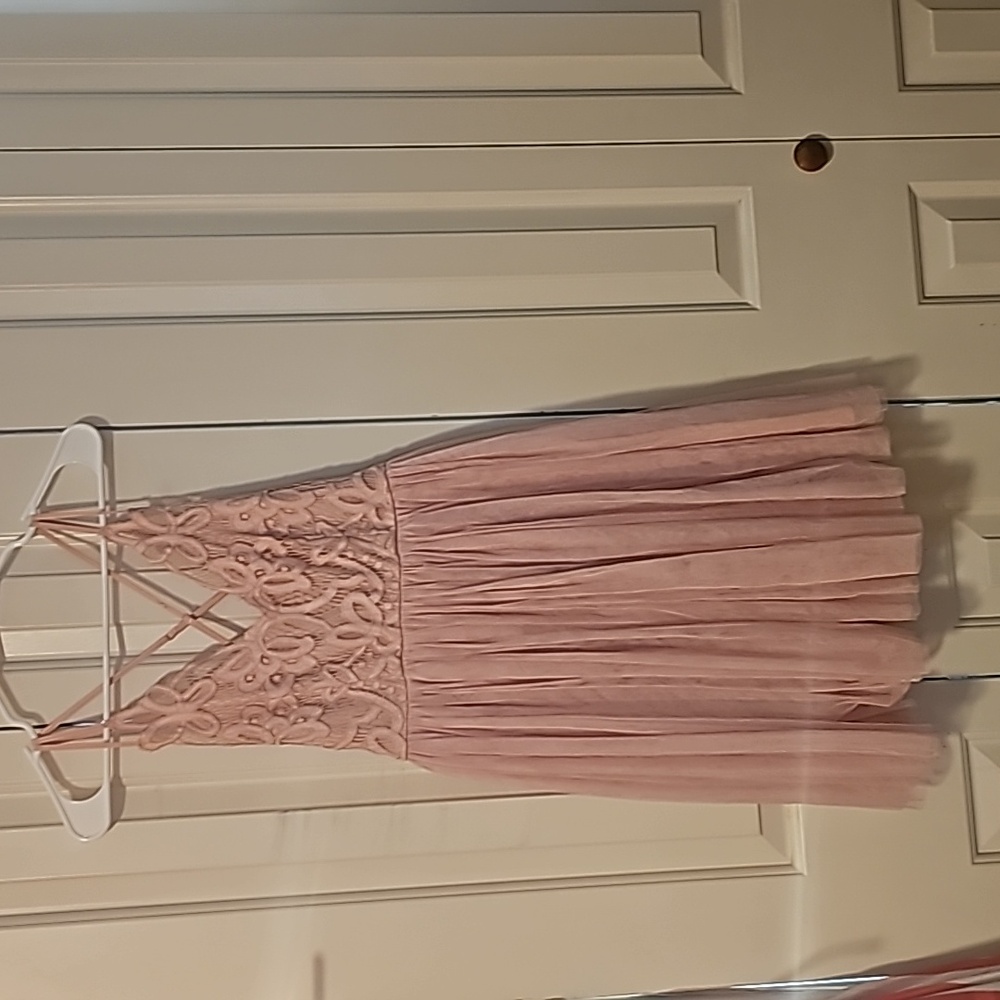 Pink dress